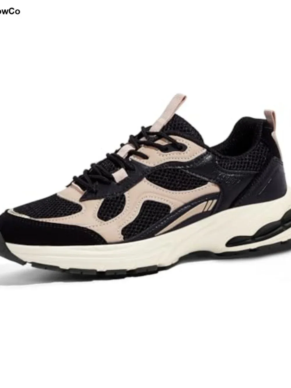 Chunky Fashion Sneakers Gym Athletic Walking Shoes Lace-Up Breathable Mesh